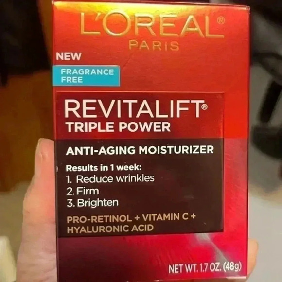 Revitalift Triple Power Fragrance Free Day Cream BRAND NEW - NEVER OPENED